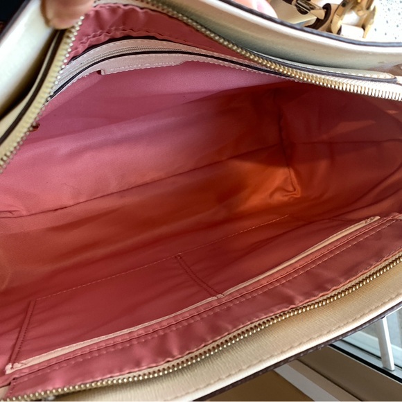 Charles & Keith Ivory Structured Top Handle Bag - Picture 6 of 6